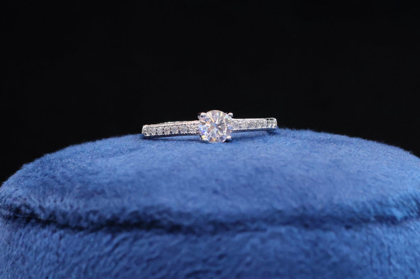 92.5 Pure Silver Solitaire Ring Design 26
