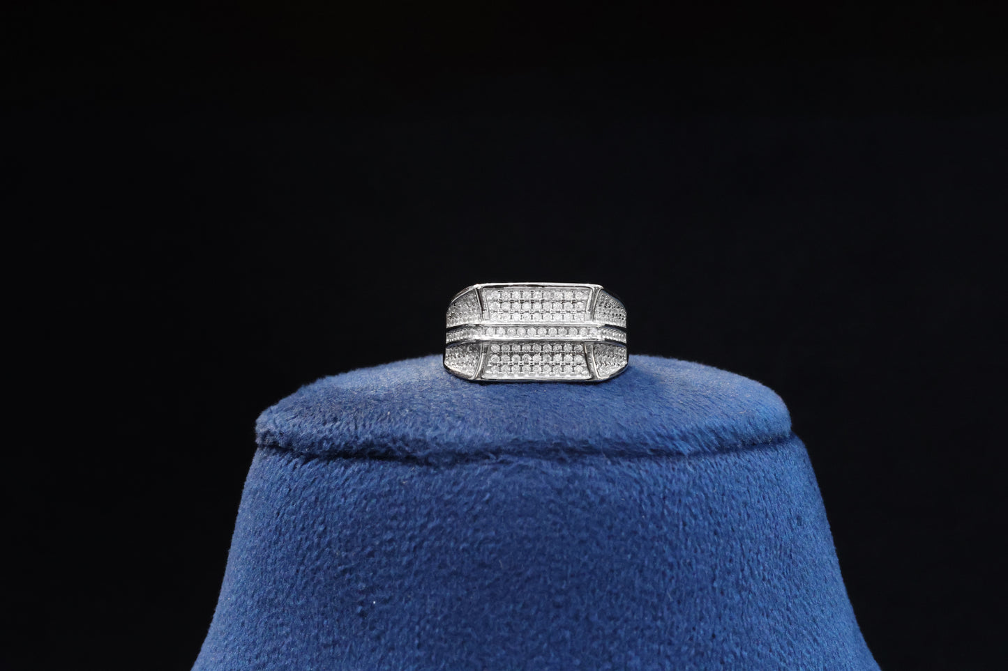 92.5 Pure Silver Ring - Multi Stone Design 73