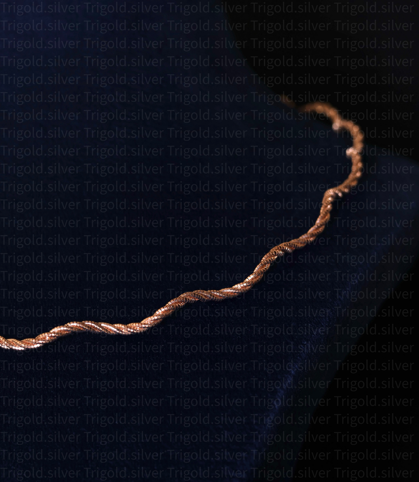 Glimmer - 92.5 Pure Silver Omega Hasli Chain