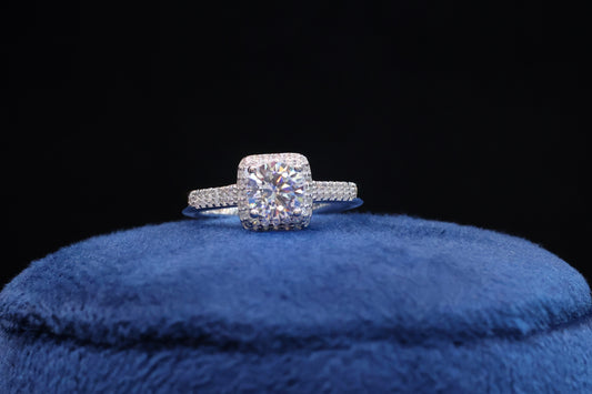 92.5 Pure Silver Solitaire Ring Design 28