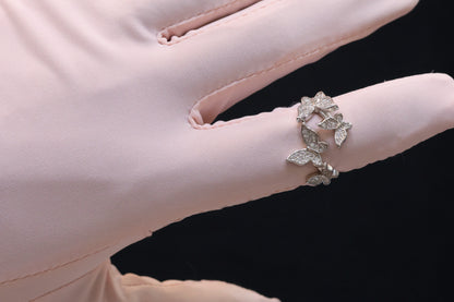 92.5 Pure Silver Ring - Butterfly Design 33