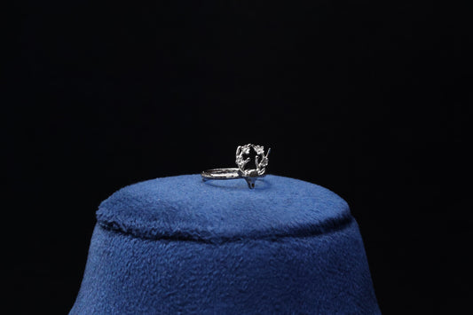 92.5 Pure Silver Deer Ring