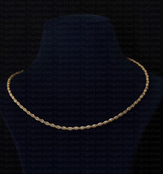 Aura - Stunning 92.5 Pure Silver Omega Chain