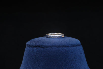 92.5 Pure Silver Band Ring - Design 70