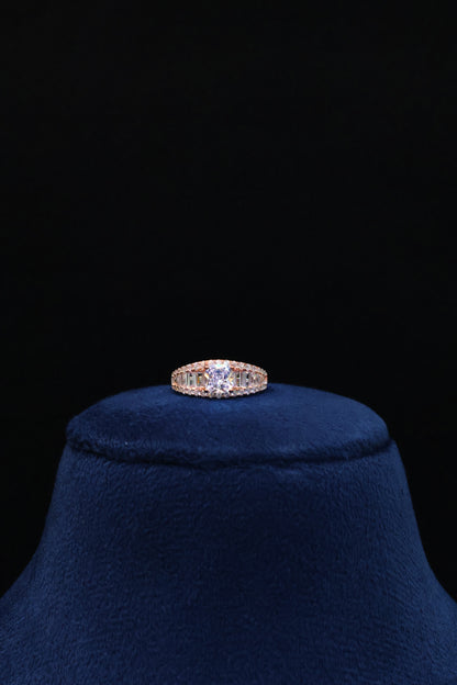 92.5 Pure Silver Ring Multi Tone