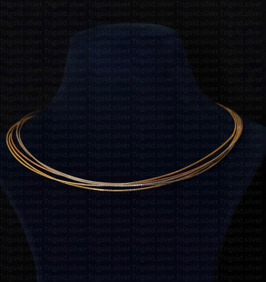 Radiance - Premium 92.5 Silver Hasli Omega Chain