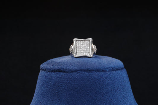 92.5 Pure Silver Ring - Multi Stone Design 74