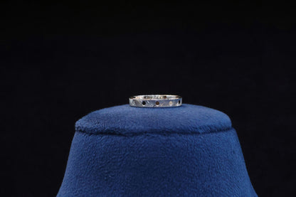 92.5 Pure Silver Band Ring - Design 93