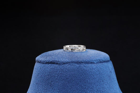 92.5 Pure Silver Band Ring - Design 67