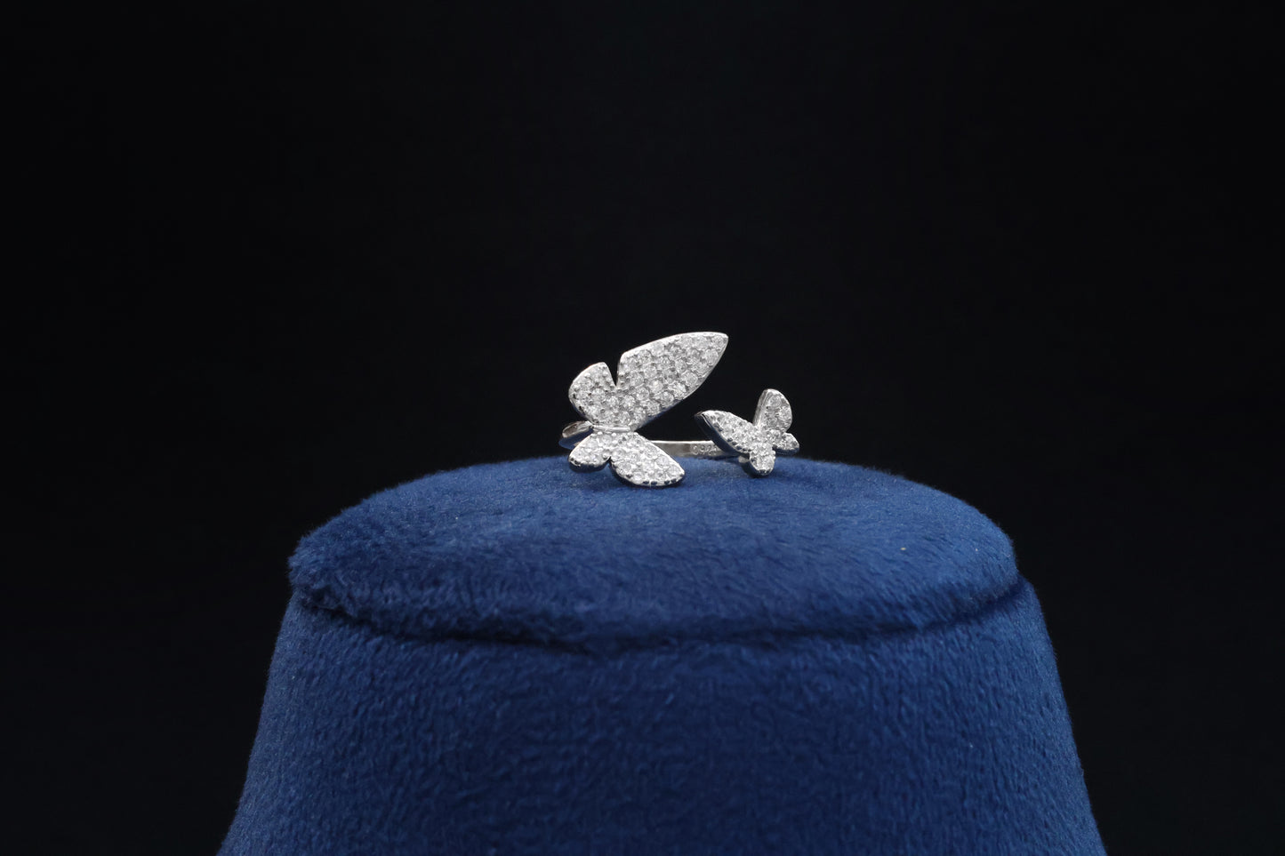 92.5 Pure Silver Ring - Butterfly