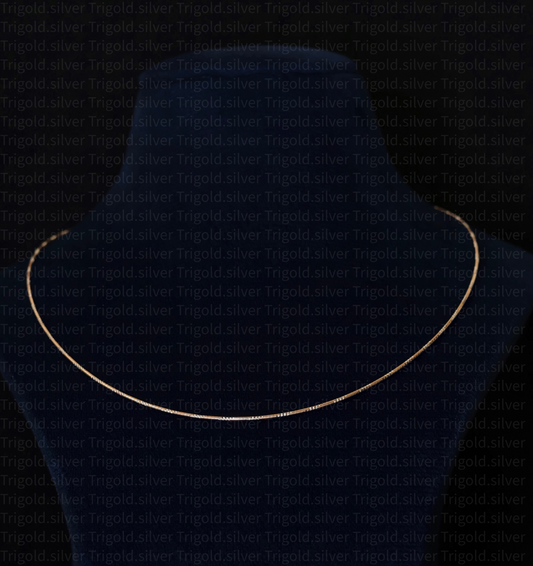 Luster - 92.5 Silver Omega Chain for Everyday Luxury