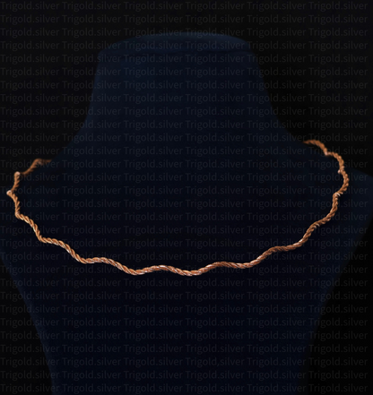 Glimmer - 92.5 Pure Silver Omega Hasli Chain